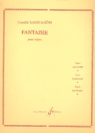 Fantaisie en mi bemol majeur&nbsp;&nbsp;pour orgue&nbsp;&nbsp;