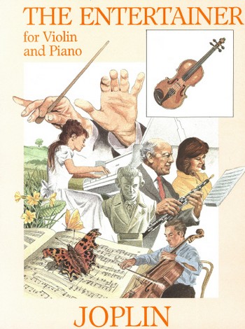 The Entertainer  for violin and piano  