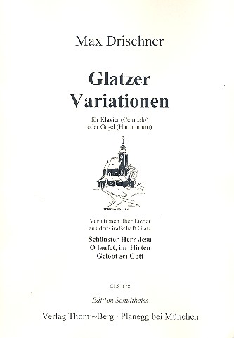 Glatzer Variationen  für Klavier (Orgel/Harmonium)  
