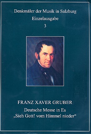Deutsche Messe Es-Dur (+CD)  für 3 Singstimmen, 2 Hörner und Orgel  Partitur