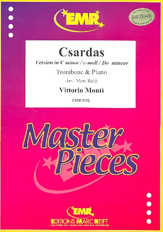 Csardas c-Moll für Posaune  und Klavier  