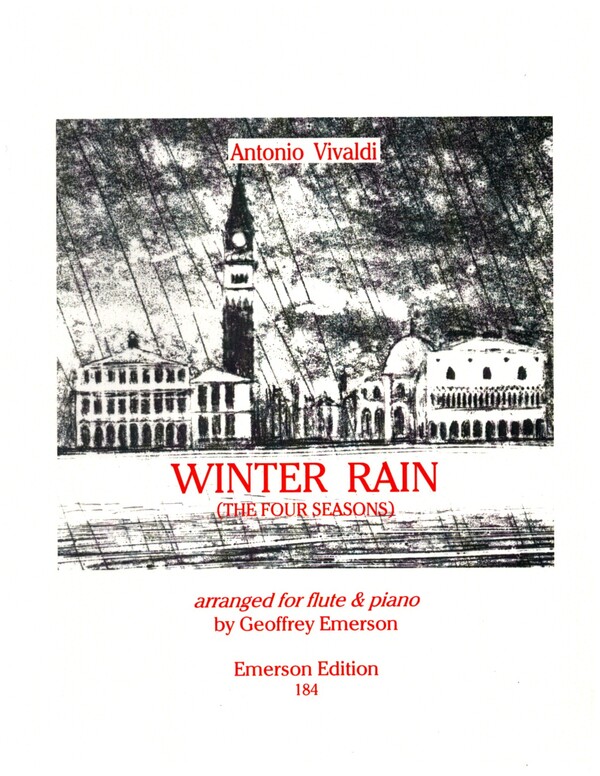 Winter Rain (The 4 Seasons)&nbsp;&nbsp;for flute and piano&nbsp;&nbsp;