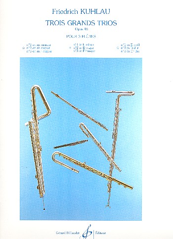 Grand trio ré majeur op.86,2&nbsp;&nbsp;pour 3 flûtes&nbsp;&nbsp;parties