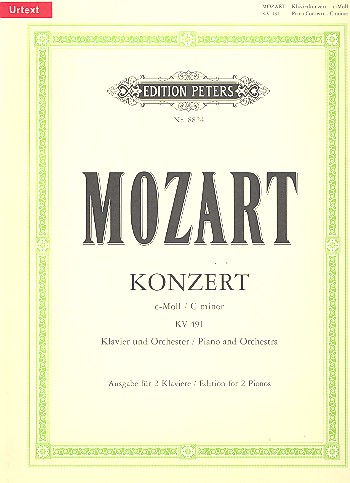 Konzert c-Moll KV491 für Klavier und Klavier&nbsp;&nbsp;für 2 Klaviere&nbsp;&nbsp;