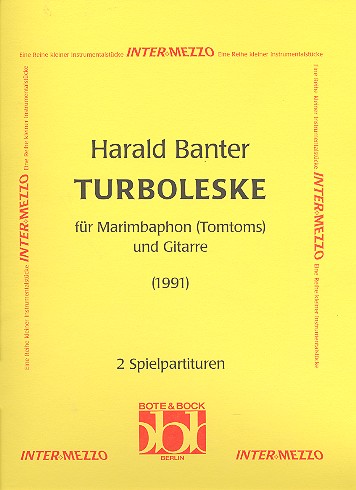 Turboleske  für Marimbaphon und Gitarre  
