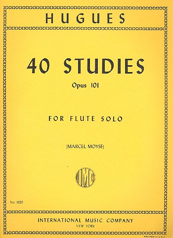 40 Studies op.101  for flute solo  