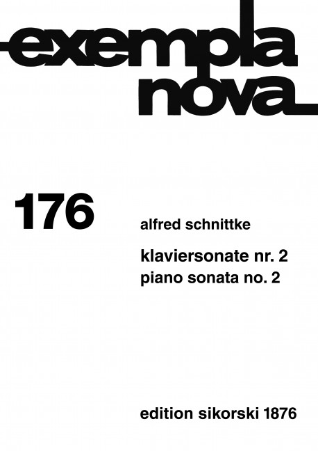 Sonate Nr. 2 (1990)&nbsp;&nbsp;für Klavier&nbsp;&nbsp;