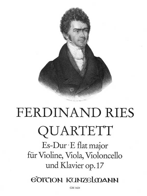 Quartett Es-Dur op.17  für Klavier und Streichtrio  