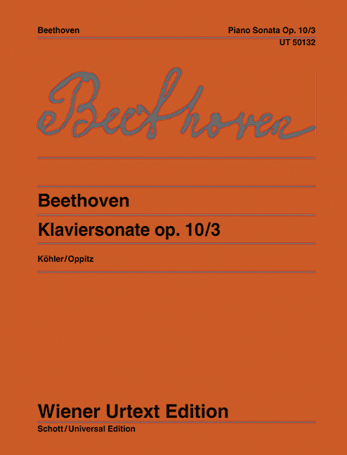 Sonate op.10,3&nbsp;&nbsp;für Klavier&nbsp;&nbsp;
