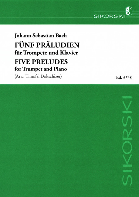 5 Präludien für Trompete und  Klavier  