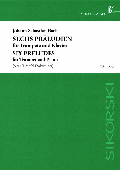 6 Präludien für Trompete und  Klavier  