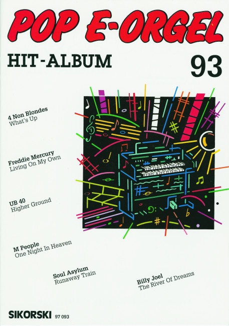 POP E-ORGEL HIT-ALBUM BAND 93&nbsp;&nbsp;&nbsp;&nbsp;