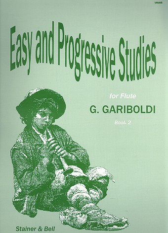Easy and progressive Studies vol.2  for flute  