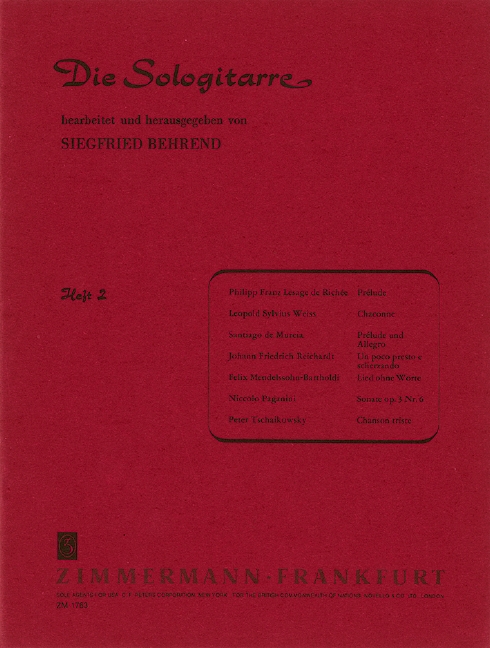 Die Sologitarre Band 2&nbsp;&nbsp;&nbsp;&nbsp;