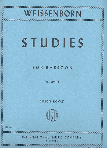 Studies vol.1  for bassoon  