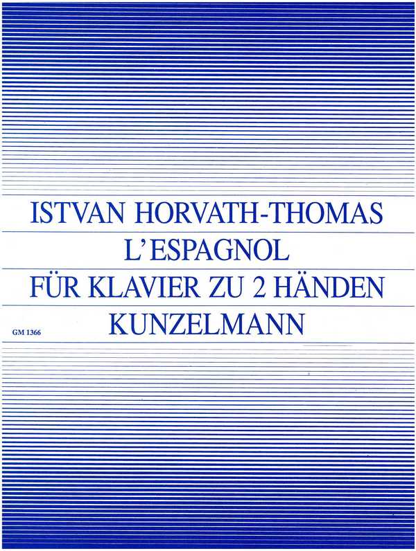 L'espagnol  für Klavier  