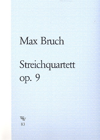 Streichquartett c-Moll op.9  Stimmen  