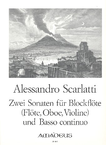 2 Sonaten für Blockflöte  (Fl, Ob, Vl) und Bc  