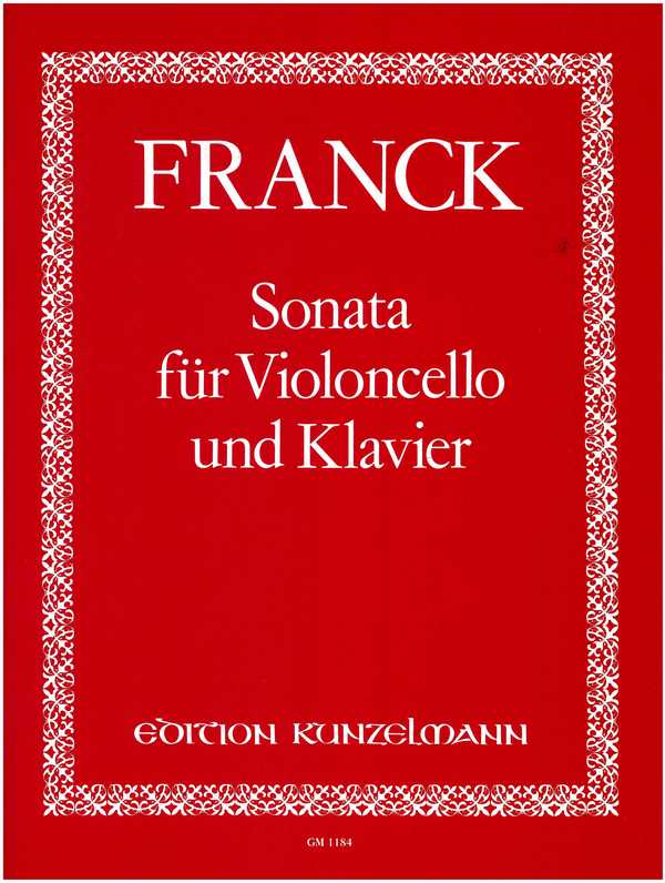Sonate  für Violoncello und Klavier  