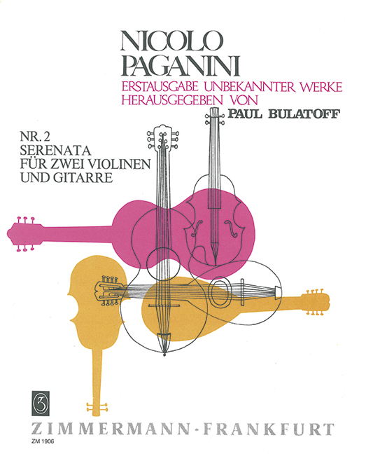 Serenata Nr.2 für 2 Violinen und&nbsp;&nbsp;Gitarre&nbsp;&nbsp;