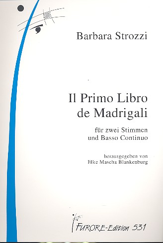 Il Primo Libro de Madrigali für  2 Stimmen und Bc  