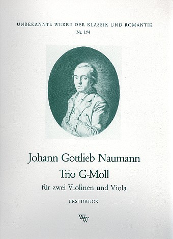 Trio g-Moll&nbsp;&nbsp;für 2 Violinen und Viola&nbsp;&nbsp;Stimmen