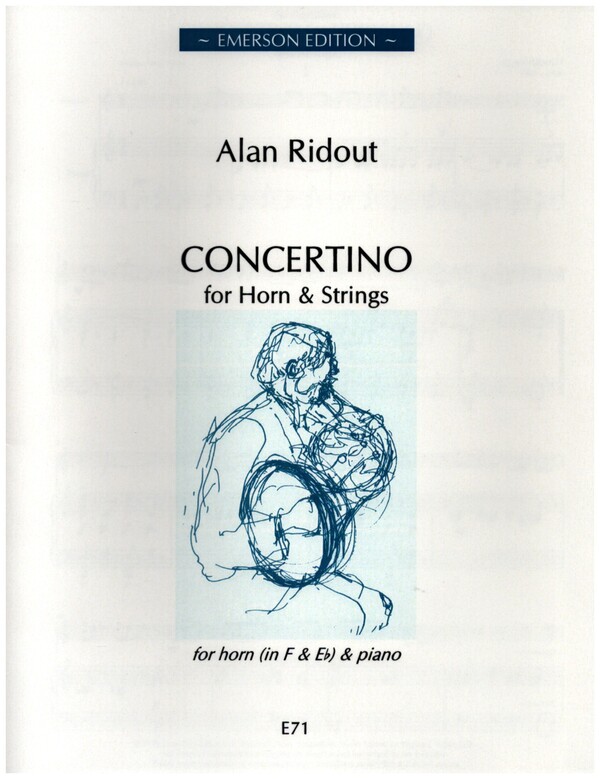 Concertino for horn and strings  for horn and piano  