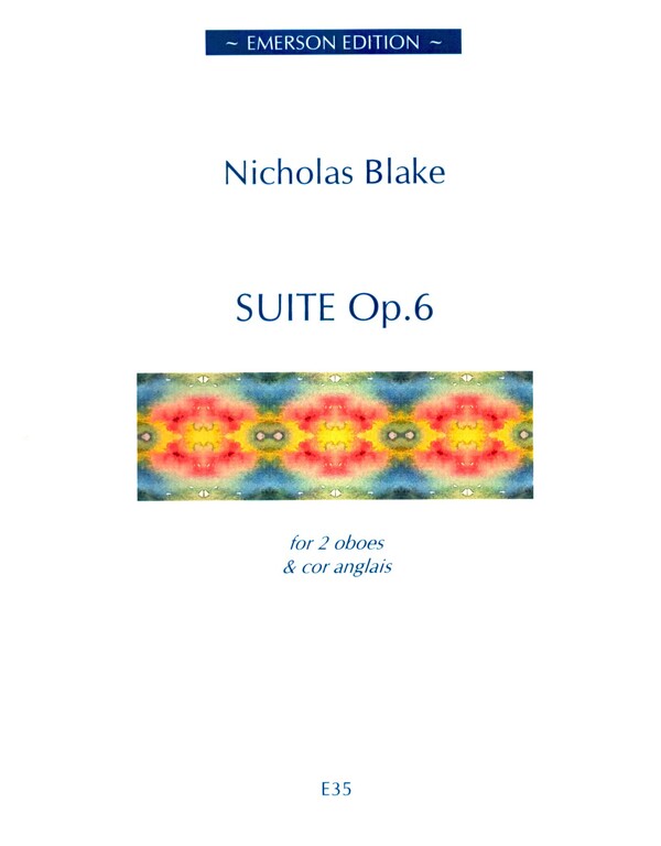 Suite op.6&nbsp;&nbsp;for 2 oboes and cor anglais&nbsp;&nbsp;