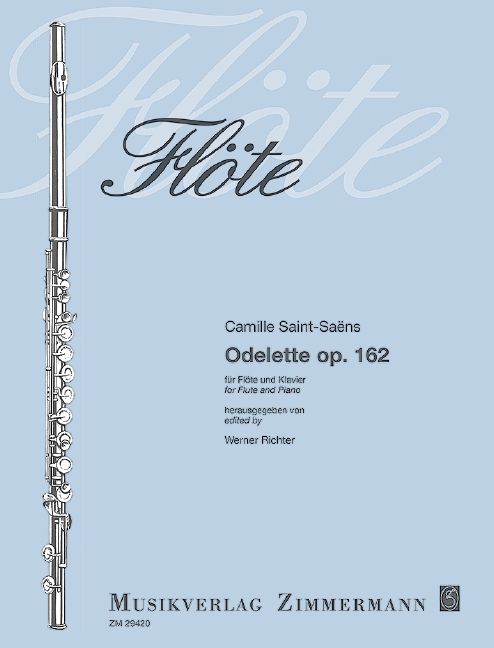 Odelette op.162 für Flöte und&nbsp;&nbsp;Klavier&nbsp;&nbsp;