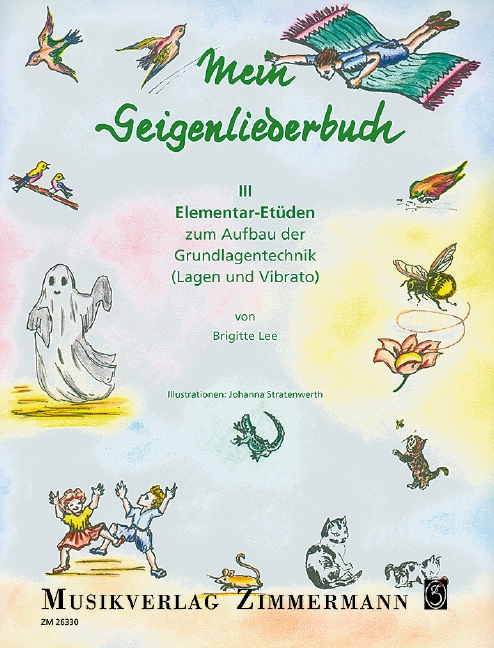 Mein Geigenliederbuch Band 3&nbsp;&nbsp;für Violine&nbsp;&nbsp;