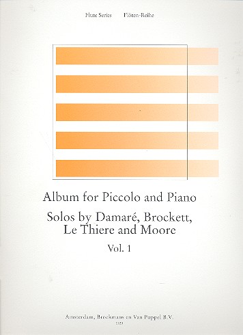 Album vol.1  for piccolo and piano  