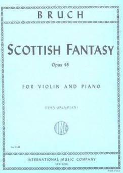 Scottish Fantasy op.46  for violin and piano  
