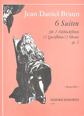 6 Suiten op.2  für 2 Altblockflöten  