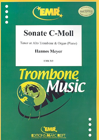 Sonate c-Moll für Posaune und Orgel  (Klavier)  