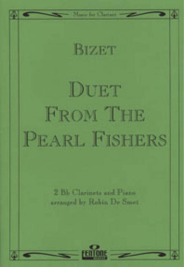 The Perl Fishers  for 2 clarinets and piano  