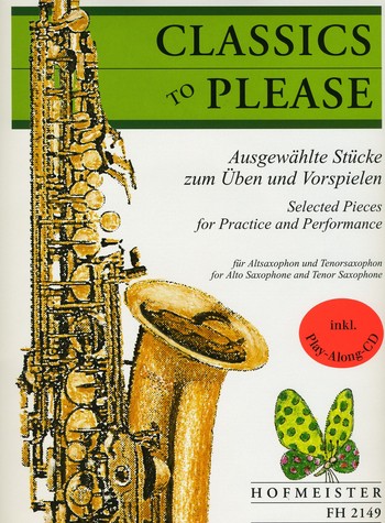 Classics to please (+CD)&nbsp;&nbsp;für 2 Saxophone (AT)&nbsp;&nbsp;