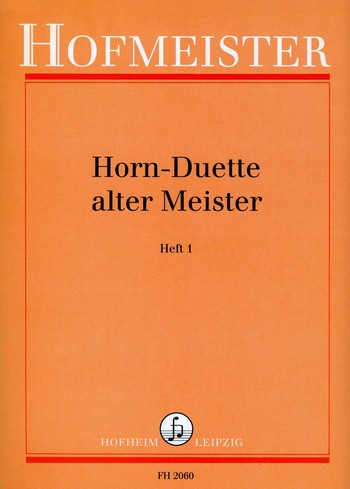 Horn-Duette alter Meister Band 1