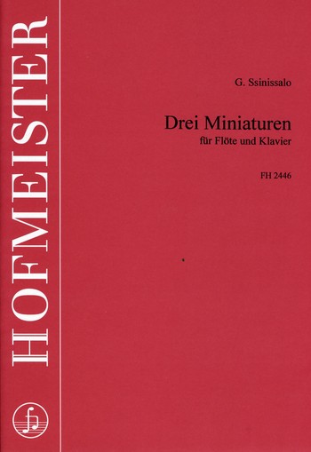 3 Miniaturen für Flöte und  Klavier  