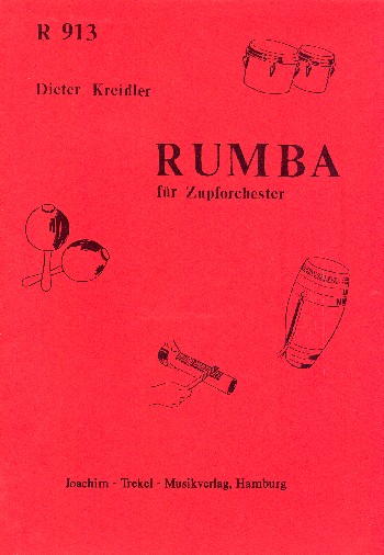 Rumba  für Zupforchester  Partitur