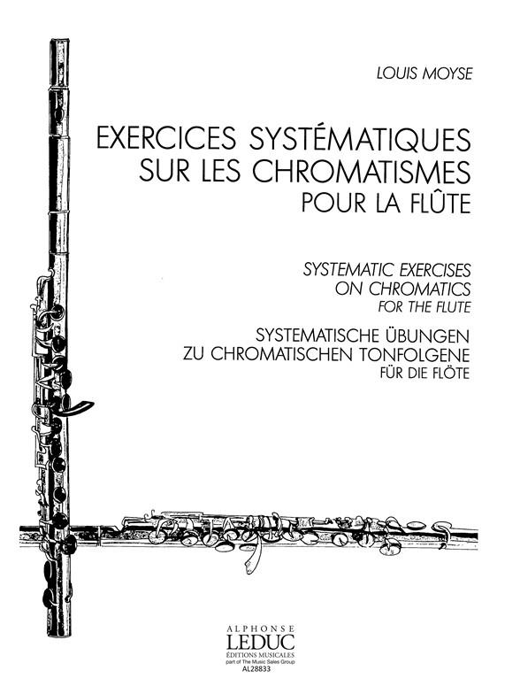 Exercices systematiques sur les chromatismes  pour la flute  