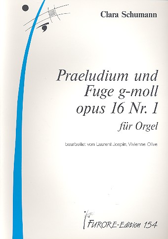 Präludium und Fuge g-Moll op.16,1  für Orgel  