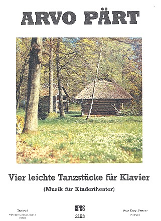 4 leichte Tanzstücke  für Klavier  