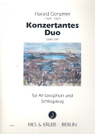 Konzertantes Duo für Altsaxophon  und Schlagzeug  