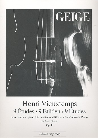 9 Etüden aus op.48 für Violine  und Klavier  
