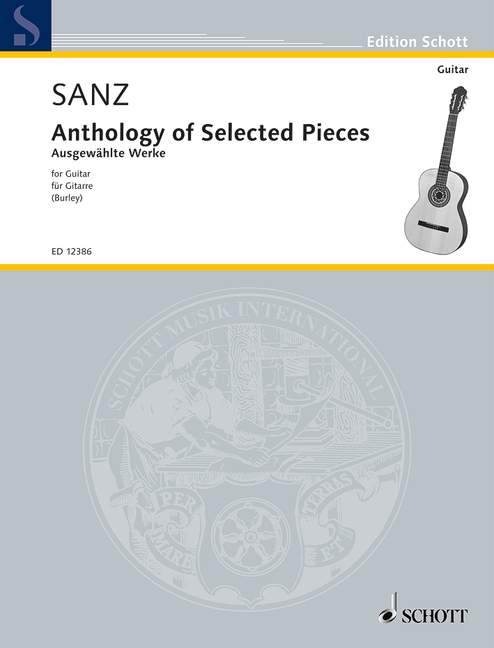 Anthology of selected pieces  for guitar  