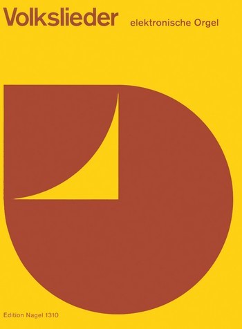 Volkslieder für E-Orgel&nbsp;&nbsp;&nbsp;&nbsp;