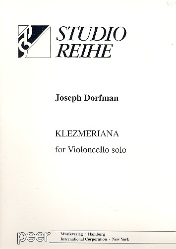 Klezmeriana  for violoncello  