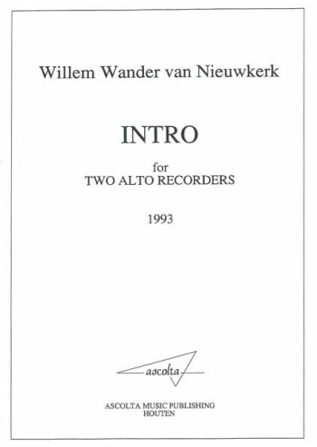 Intro&nbsp;&nbsp;for 2 alto recorders&nbsp;&nbsp;