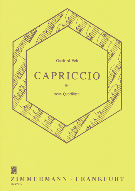 Capriccio  für 9 Querflöten  