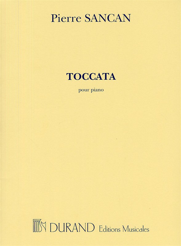 Toccata &nbsp;&nbsp;pour piano&nbsp;&nbsp;